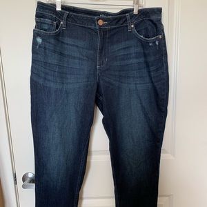 NWT Lee boyfriend jeans with cuffed ankle